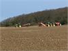 EG Harrison & Co planting spuds at Trimingham by David Faulkner.